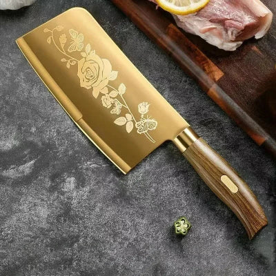 Couteaux-Japonais-en-Titane-Dore-chef