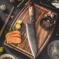 Couteaux-Japonais-Damas-saumon