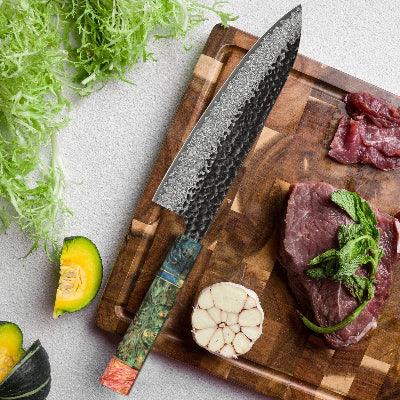 Couteaux Japonais Santoku & Chef | Art et Précision en Équilibre - Cuisine Cadeau