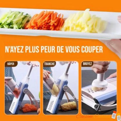 Cuisine Mandoline | Multi-coupe et Varié - Cuisine Cadeau
