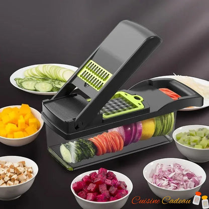 Mandoline Cuisine | 16 en 1 - Extra - Cuisine Cadeau