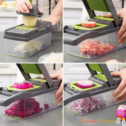 Mandoline Cuisine | 16 en 1 - Extra - Cuisine Cadeau