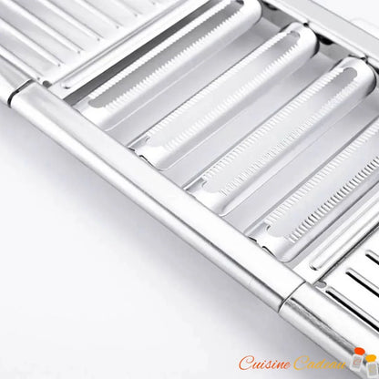 Mandoline Japonaise | Inox 4 en 1 - Précision et Tranquillité - Cuisine Cadeau