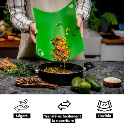 Planche à découper professionnelle | Multicolore - Cuisine Cadeau