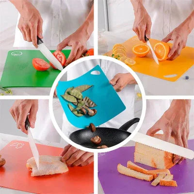 Planche à découper professionnelle | Multicolore - Cuisine Cadeau