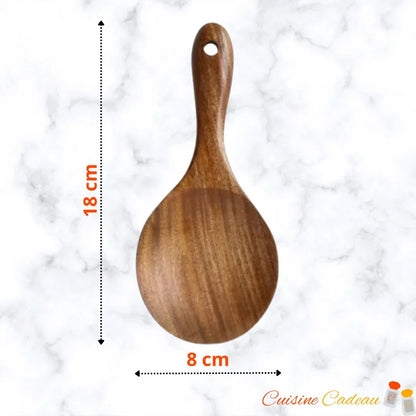 Ustensiles de la cuisine | en bois de Teck : Naturels, Elégants et Durables - Cuisine Cadeau
