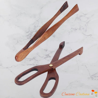 Ustensiles de la cuisine | en bois de Teck : Naturels, Elégants et Durables - Cuisine Cadeau