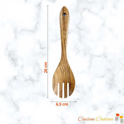 Ustensiles de la cuisine | en bois de Teck : Naturels, Elégants et Durables - Cuisine Cadeau