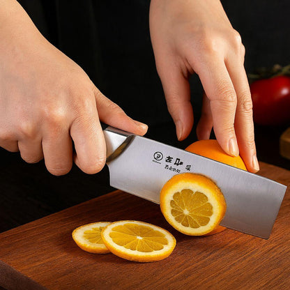 Couteau de Cuisine | Bloc Rotatif 360° & Lames Tranchantes Pro - Cuisine Cadeau