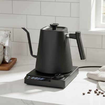 Petite bouilloire électrique