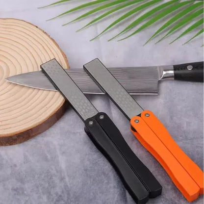 Pierre à aiguiser | Pliable à double-face - Cuisine Cadeau