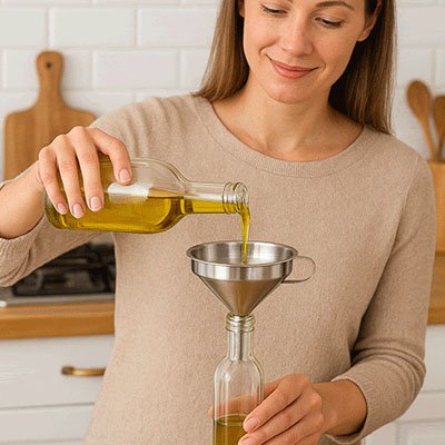 Entonnoir Inox Premium | Filtration Parfaite