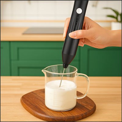 Mousseur à Lait Électrique | BaristaCafé