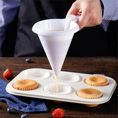 Entonnoir à piston pour pâtisserie | Précision Pro