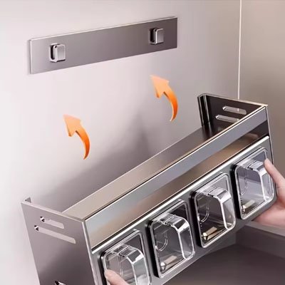 Étagère à Épices pour Cuisine | OrganizEspace