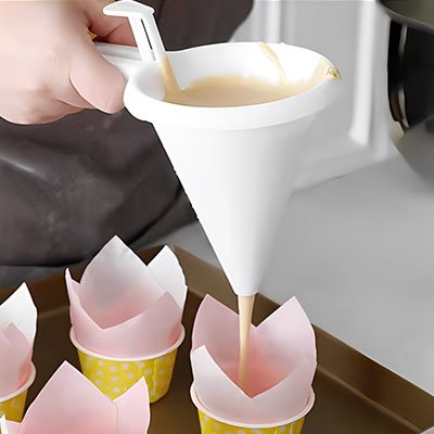 Entonnoir à piston pour pâtisserie | Précision Pro