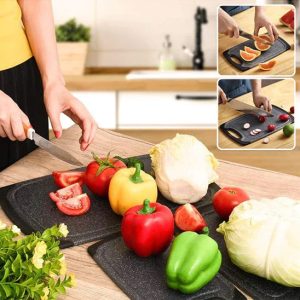 planche à découper avec rainures