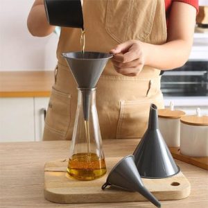 entonnoir inox design cuisine